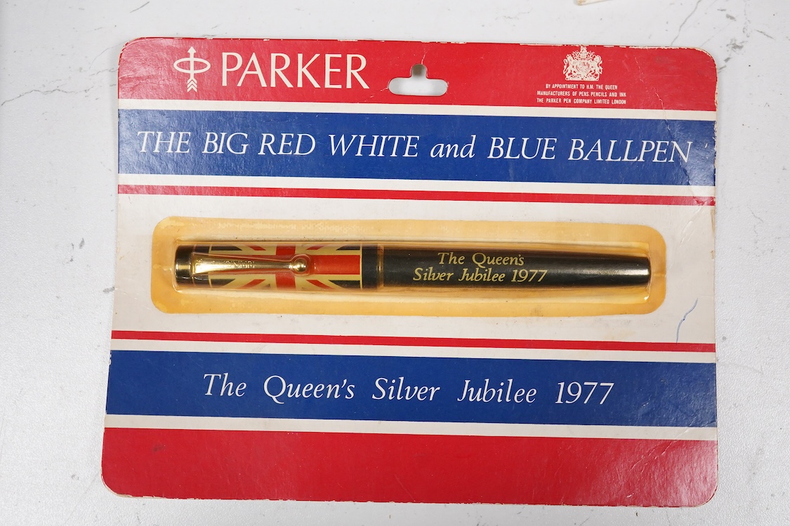 A quantity of boxed fountain pens and ballpens